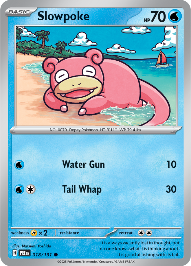 SV8.5 Prismatic Evolutions 018 - Slowpoke