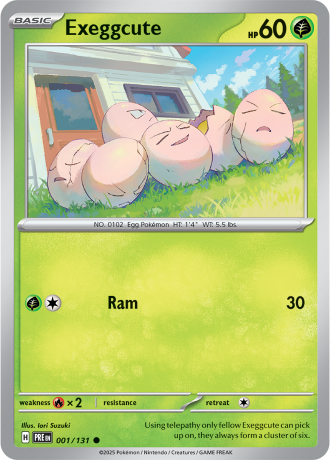 SV8.5 Prismatic Evolutions 001 - Exeggcute