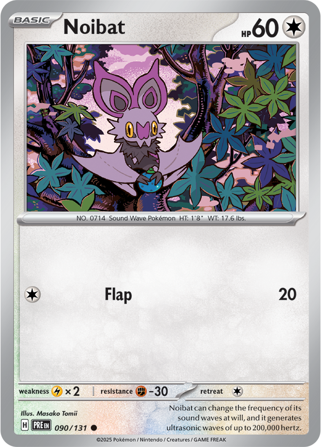 SV8.5 Prismatic Evolutions 090- Noibat