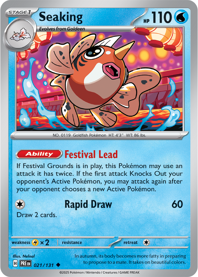 SV8.5 Prismatic Evolutions 021 - Seaking