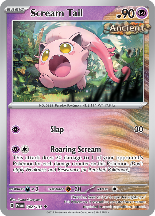 SV8.5 Prismatic Evolutions 042 - Scream Tail
