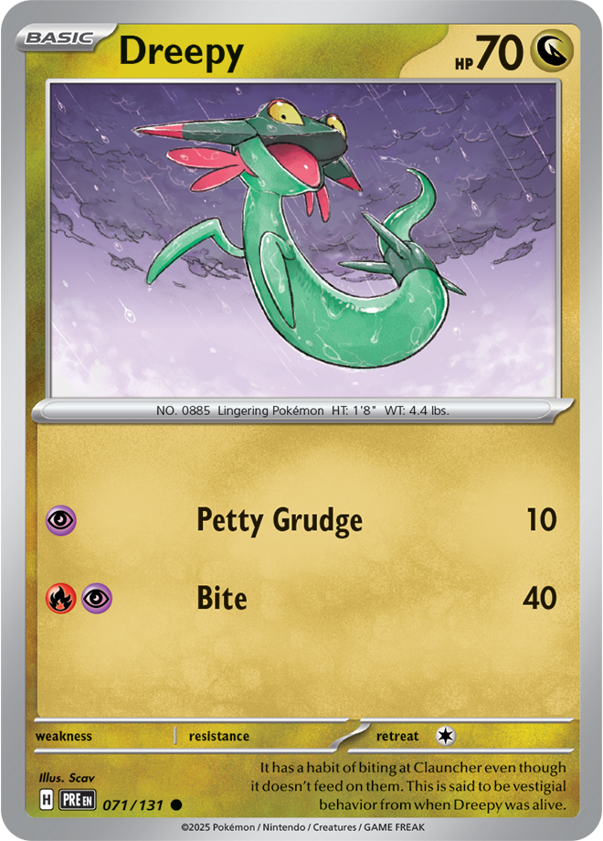 SV8.5 Prismatic Evolutions 071 - Dreepy