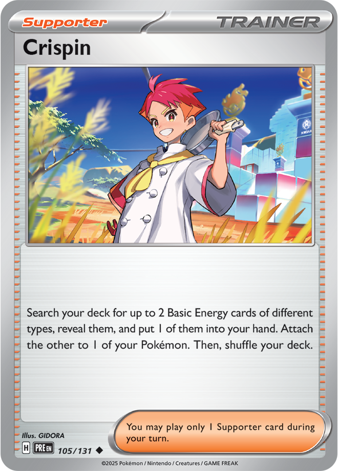 SV8.5 Prismatic Evolutions 105 - Crispin