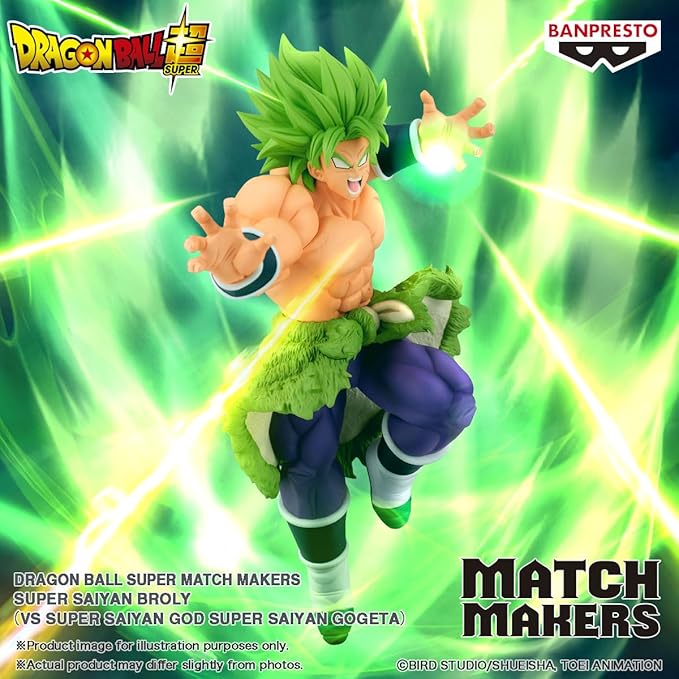 Dragon Ball Super - Super Saiyan Broly - Match Makers Figure