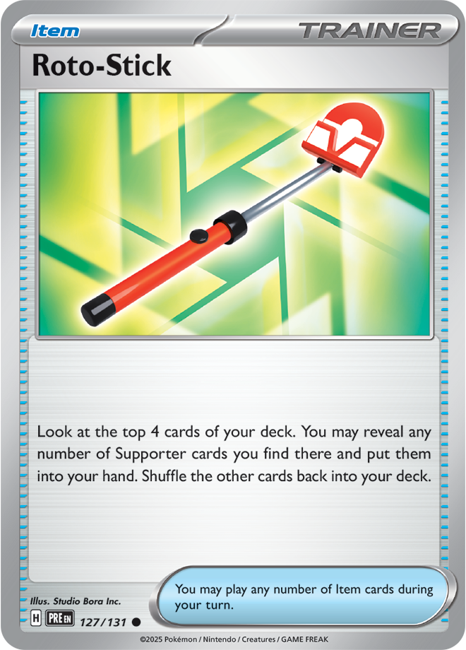 SV8.5 Prismatic Evolutions 127 - Roto-Stick