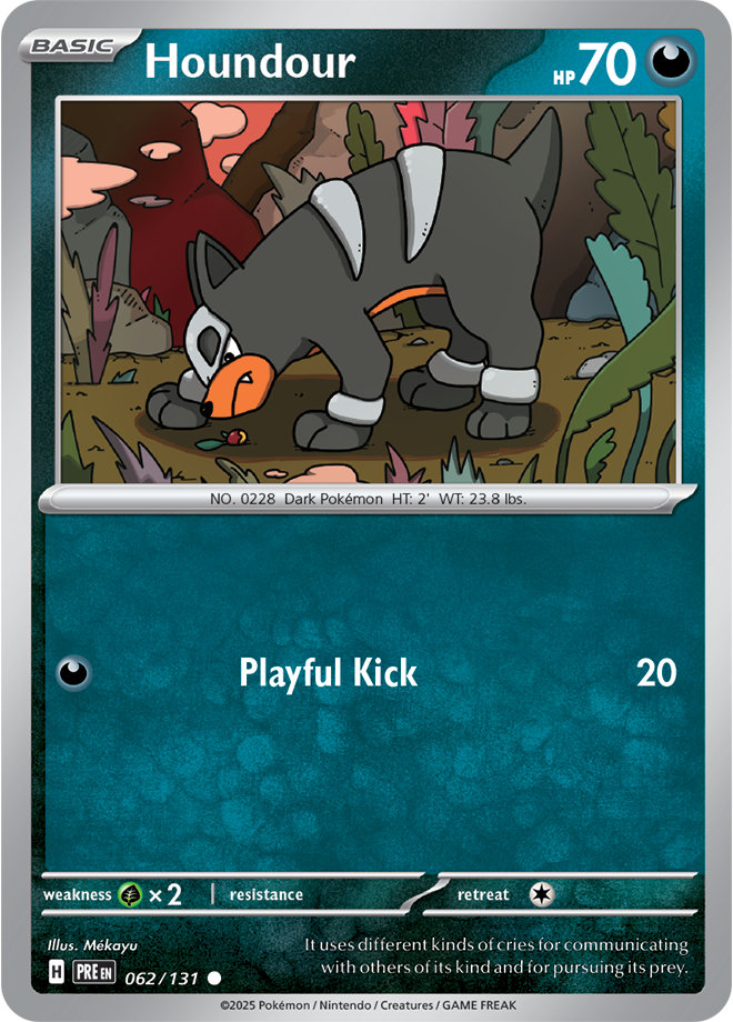 SV8.5 Prismatic Evolutions 062 - Houndour