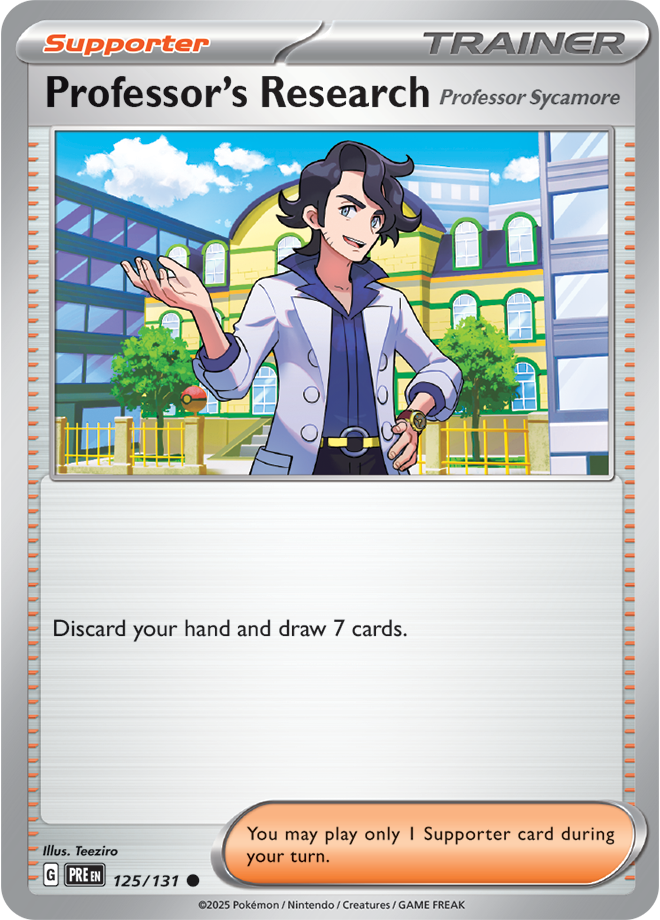 SV8.5 Prismatic Evolutions 125 - Professor’s Research (Professor Sycamore)