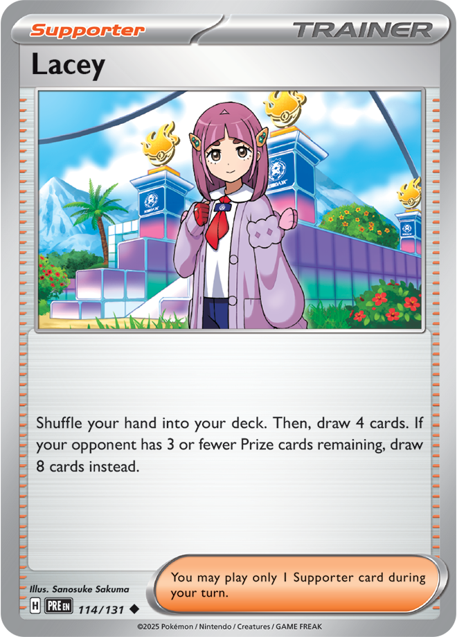 SV8.5 Prismatic Evolutions 114 - Lacey