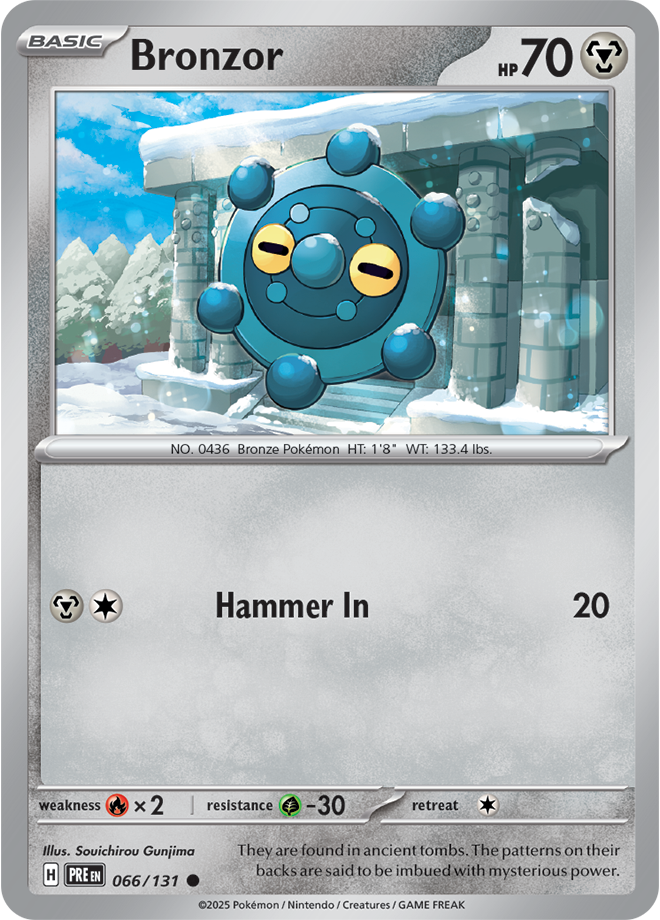 SV8.5 Prismatic Evolutions 066 - Bronzor
