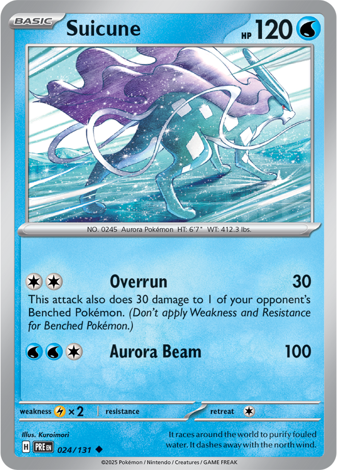 SV8.5 Prismatic Evolutions 024- Suicune
