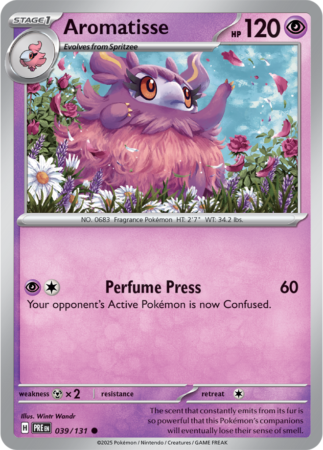 SV8.5 Prismatic Evolutions 039 - Aromatisse