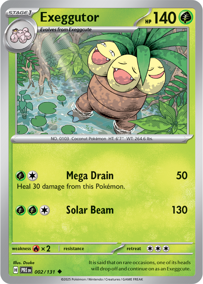 SV8.5 Prismatic Evolutions 002 - Exeggutor