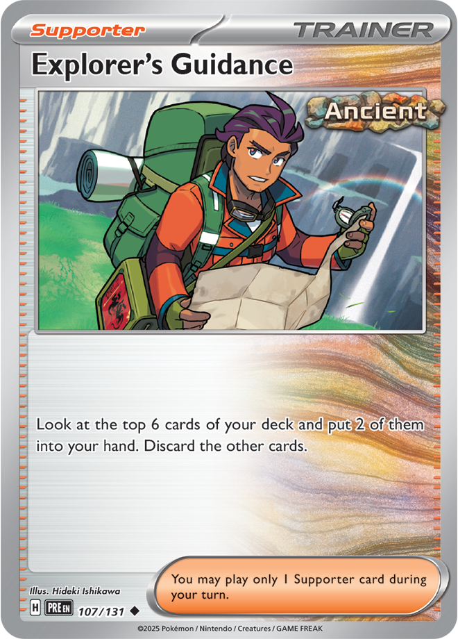 SV8.5 Prismatic Evolutions 107 - Explorer’s Guidance