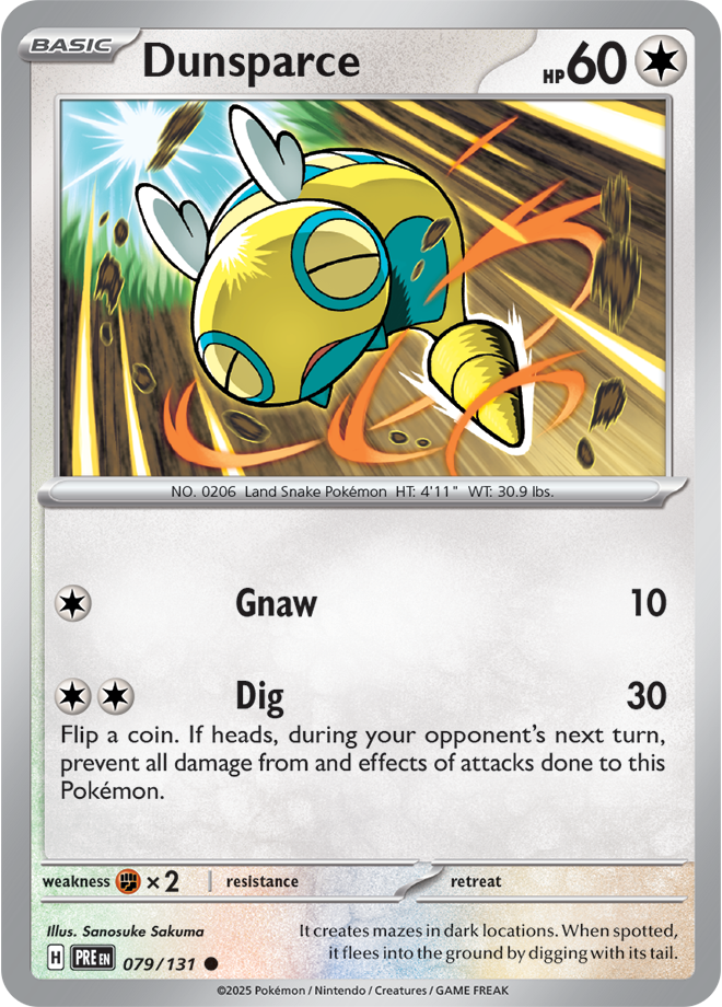 SV8.5 Prismatic Evolutions 079 - Dunsparce