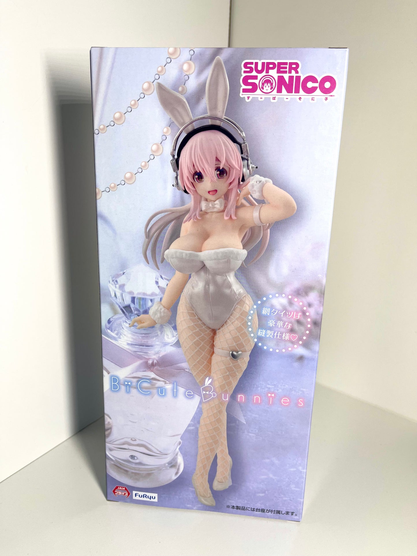 Super Sonico - BiCute Bunnies Figure - Pearl White ver.