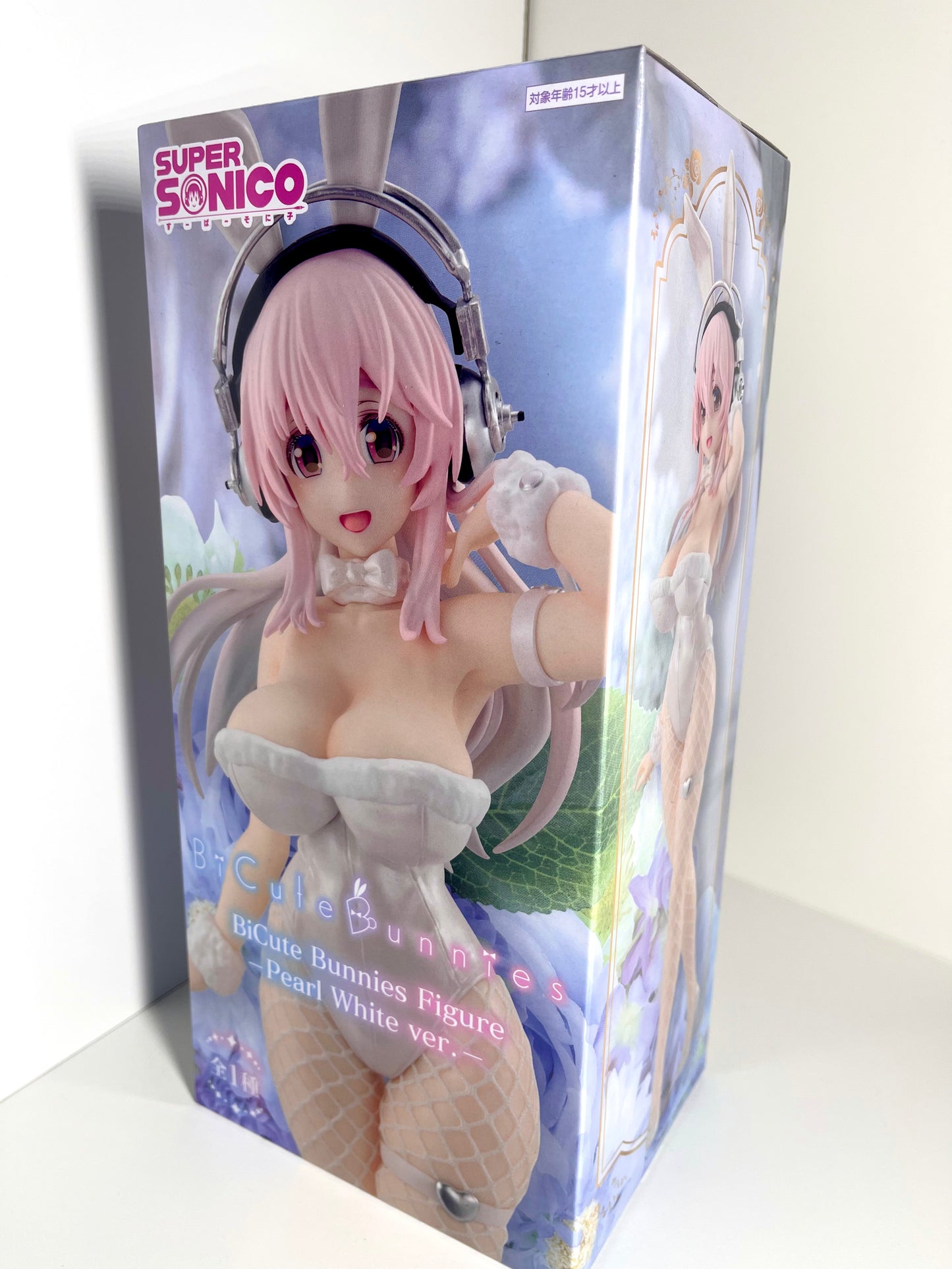 Super Sonico - BiCute Bunnies Figure - Pearl White ver.