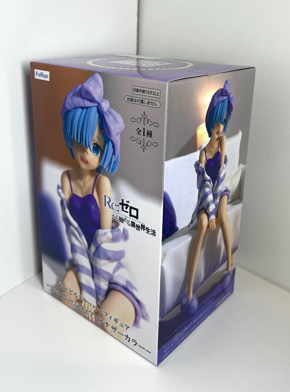 Re: Zero - Starting Life in Another World - Rem Room Wear Another Color Noodle Stopper Figure FuRyu