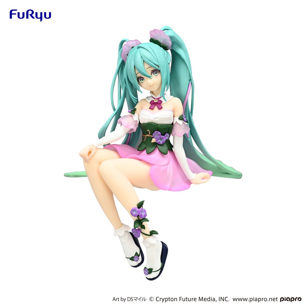 Hatsune Miku - Flower Fairy Morning Glory Pink Color Ver. Noodle Stopper Figure