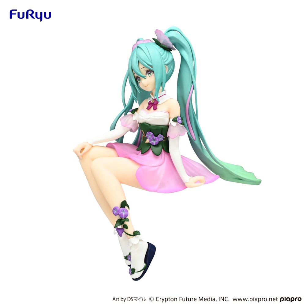 Hatsune Miku - Flower Fairy Morning Glory Pink Color Ver. Noodle Stopper Figure