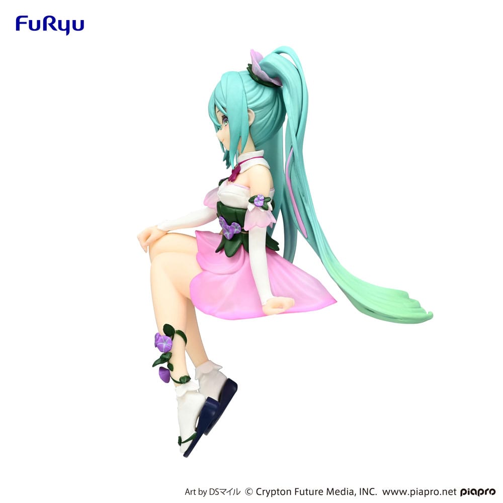 Hatsune Miku - Flower Fairy Morning Glory Pink Color Ver. Noodle Stopper Figure