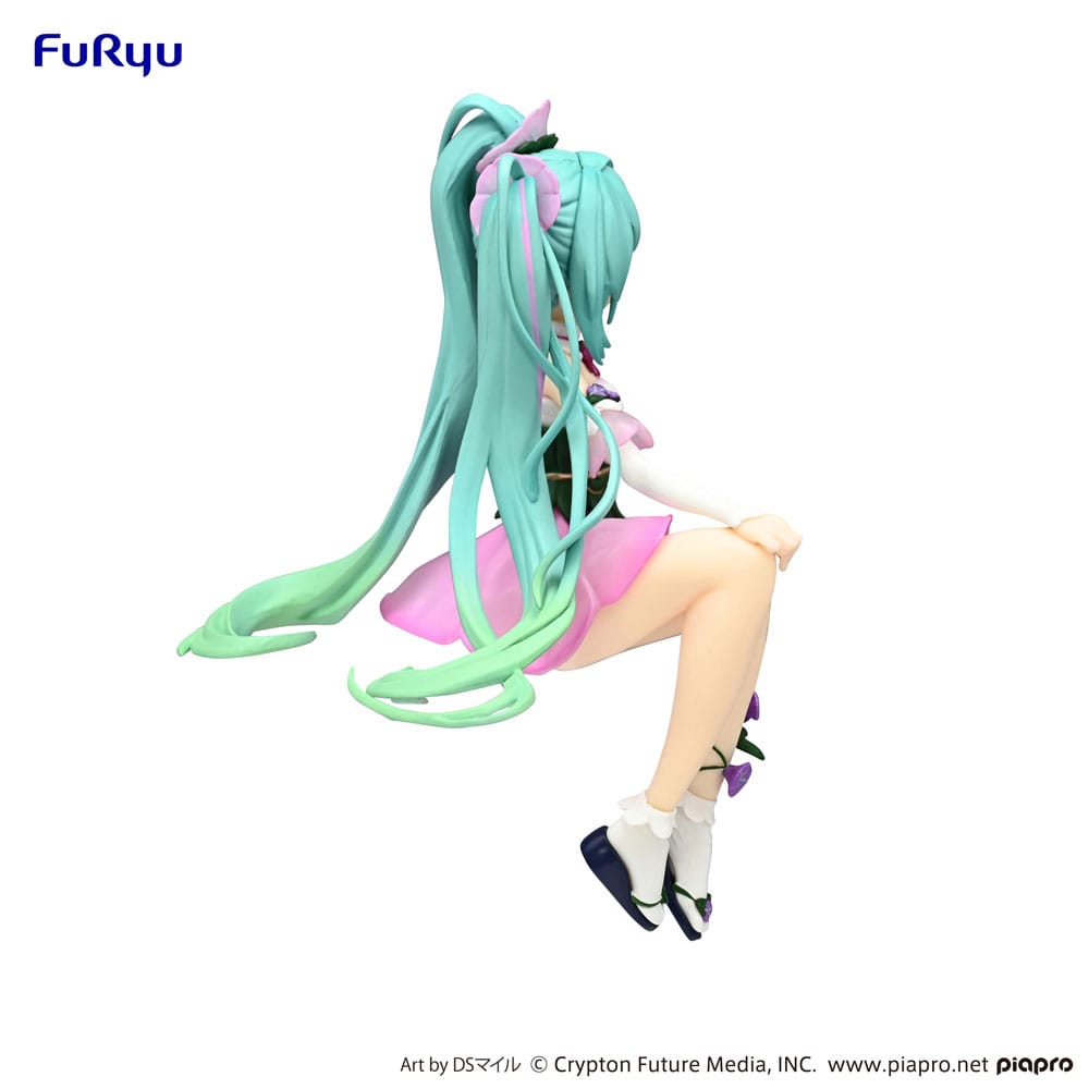 Hatsune Miku - Flower Fairy Morning Glory Pink Color Ver. Noodle Stopper Figure