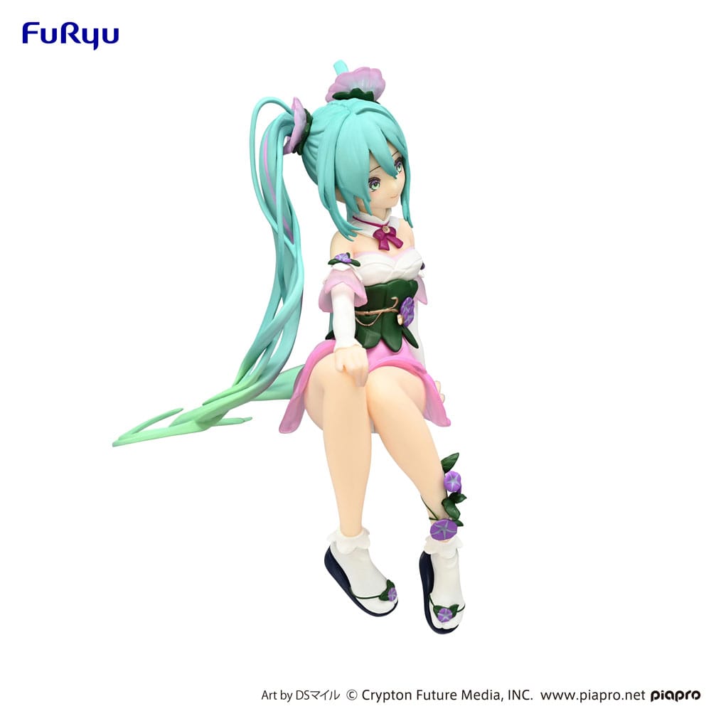 Hatsune Miku - Flower Fairy Morning Glory Pink Color Ver. Noodle Stopper Figure