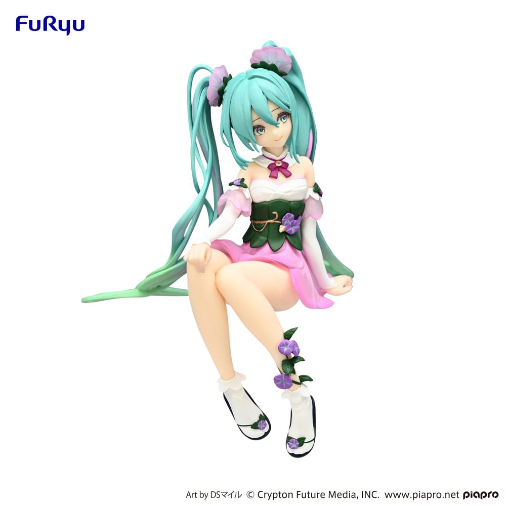 Hatsune Miku - Flower Fairy Morning Glory Pink Color Ver. Noodle Stopper Figure