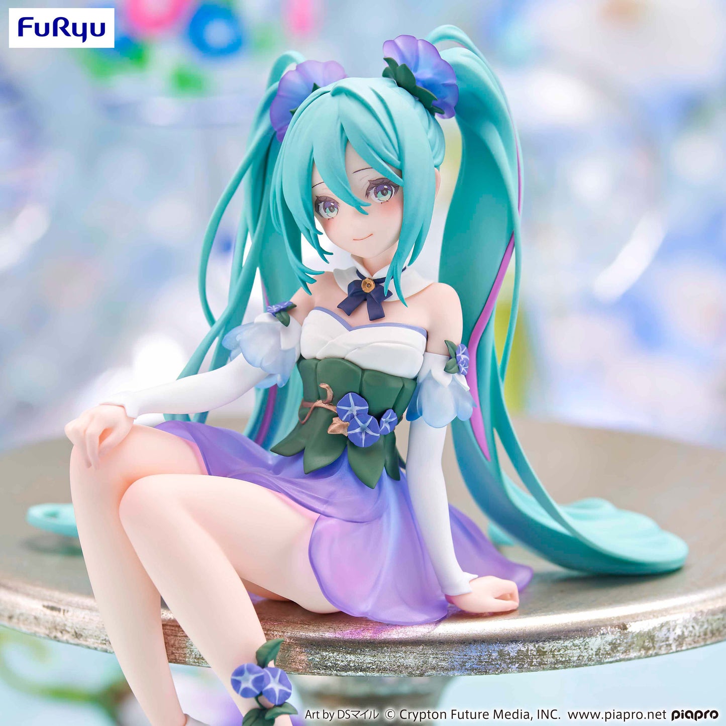 Hatsune Miku - Flower Fairy Morning Glory Pink Color Ver. Noodle Stopper Figure
