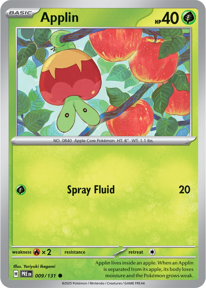 SV8.5 Prismatic Evolutions 009 - Applin